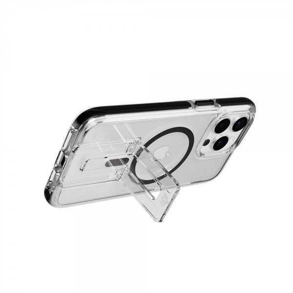 Tech21 iPhone 15 Pro Max Kuori Evo Crystal Kick MagSafe Clear/Black