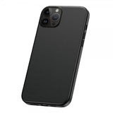 Baseus iPhone 15 Pro Max -suojakuori, Faux Leather -sarja, musta