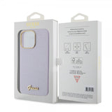 Guess iPhone 15 Pro Max Kuori Full Glitter Wrapped Lilac