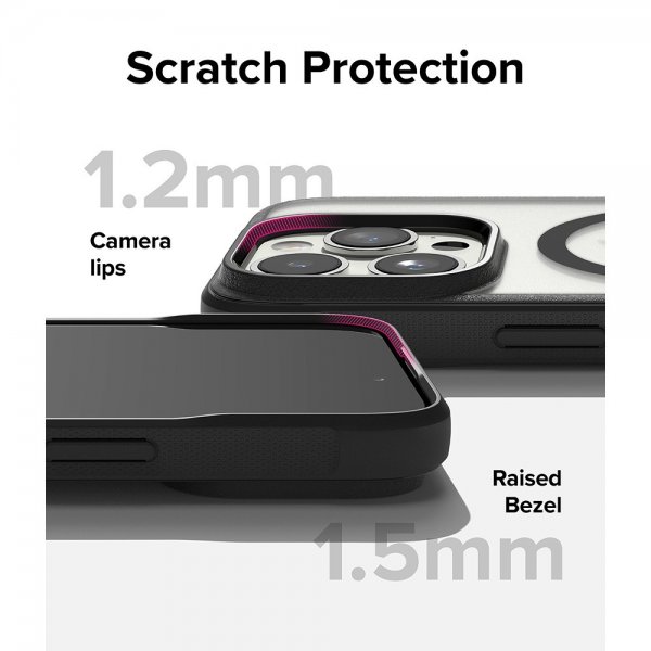 Ringke iPhone 15 Pro Max Kuori Fusion Bold Magnetic Matte Black