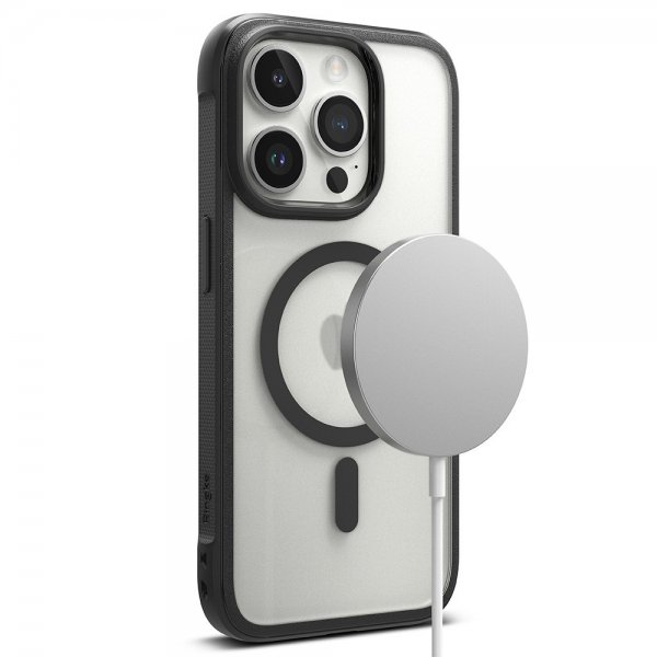 Ringke iPhone 15 Pro Max Kuori Fusion Bold Magnetic Matte Black