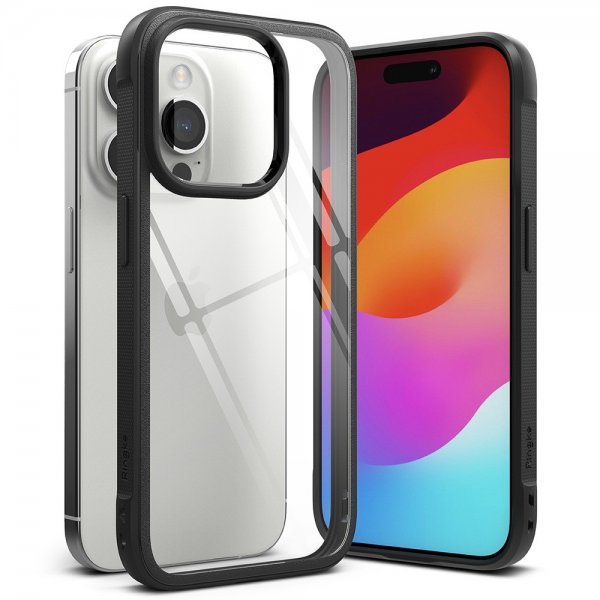 Ringke iPhone 15 Pro Max -suojakuori Fusion Bold, musta