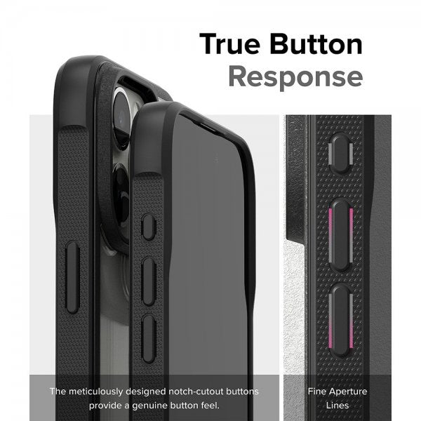 Ringke iPhone 15 Pro Max -suojakuori Fusion Bold, musta