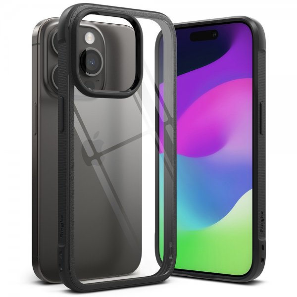 Ringke iPhone 15 Pro Max -suojakuori Fusion Bold, musta