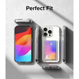 Ringke iPhone 15 Pro Max Kuori Fusion Card Clear