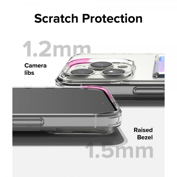 Ringke iPhone 15 Pro Max Kuori Fusion Card Clear