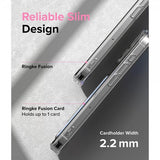 Ringke iPhone 15 Pro Max Kuori Fusion Card Clear