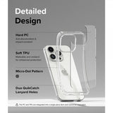 Ringke iPhone 15 Pro Max Kuori Fusion Clear