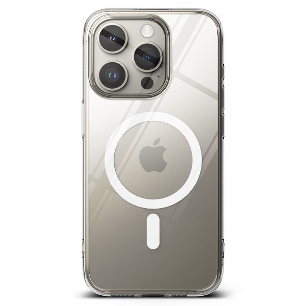 Ringke iPhone 15 Pro Max Kuori Fusion Magnetic Clear