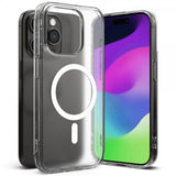 Ringke iPhone 15 Pro Max -suojakuori Fusion Magnetic Matte Clear