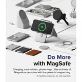 Ringke iPhone 15 Pro Max -suojakuori Fusion Magnetic Matte Clear