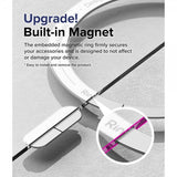 Ringke iPhone 15 Pro Max -suojakuori Fusion Magnetic Matte Clear