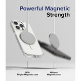 Ringke iPhone 15 Pro Max -suojakuori Fusion Magnetic Matte Clear