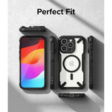 Ringke iPhone 15 Pro Max Kuori Fusion X Magnetic Matte Black