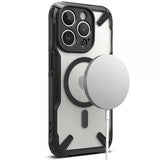 Ringke iPhone 15 Pro Max Kuori Fusion X Magnetic Matte Black