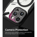 Ringke iPhone 15 Pro Max Kuori Fusion X Magnetic Matte Black