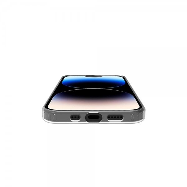 Celly iPhone 15 Pro Max -kuori GELSKINMAG MagSafe Transparentti