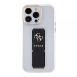 Guess iPhone 15 Pro Max Kuori Grip Stand Clear Transparent
