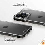 PanzerGlass iPhone 15 Pro Max Kuori HardCase D3O Läpinäkyvä