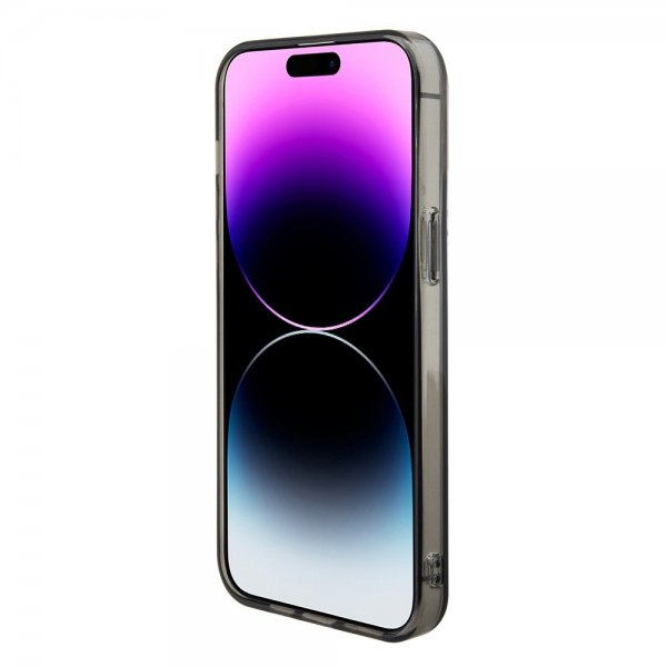 Karl Lagerfeld iPhone 15 Pro Max Suojakuori Ikonik MagSafe Musta