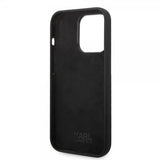Karl Lagerfeld iPhone 15 Pro Max -kuori Ikonik NFT Musta
