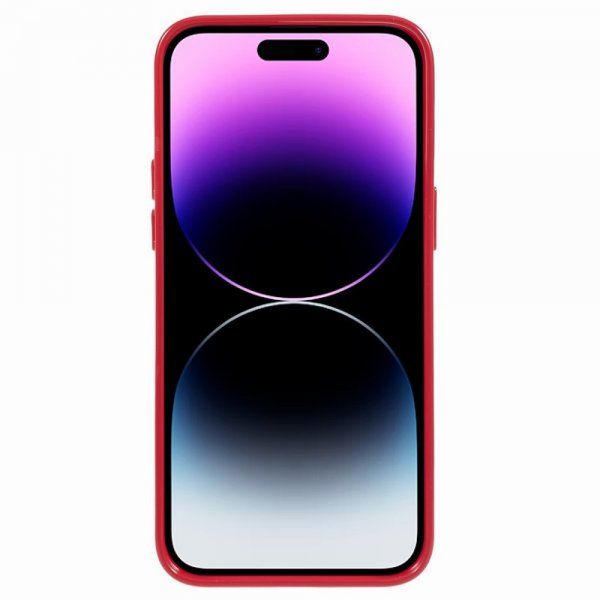 Mercury iPhone 15 Pro Max Kuori Jelly Glitter Magenta
