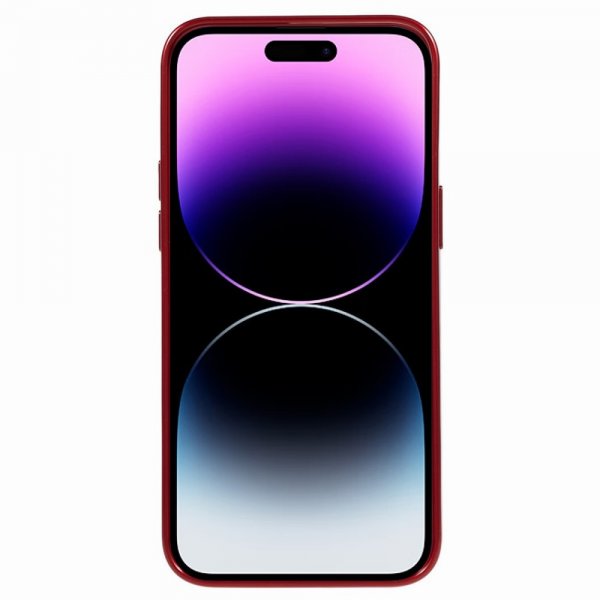 Mercury iPhone 15 Pro Max Kuori Jelly Glitter Punainen