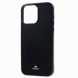 Mercury iPhone 15 Pro Max Kuori Jelly Glitter Musta