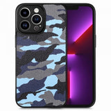 iPhone 15 Pro Max Kuori Maastokuvio Sininen