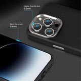 X-Level iPhone 15 Pro Max Kuori Nahkatekstuuri MagSafe Harmaa