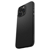 Spigen iPhone 15 Pro Max Kuori Liquid Air Mattamusta