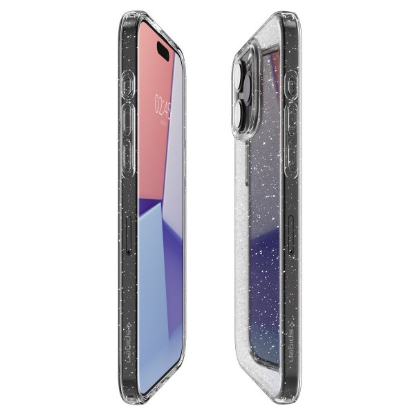 Spigen iPhone 15 Pro Max Kuoret Liquid Crystal Glitter Crystal Quartz