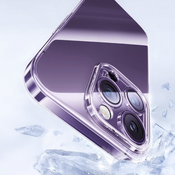 Baseus iPhone 15 Pro Max -suojakuori, Lucent Series, läpinäkyvä