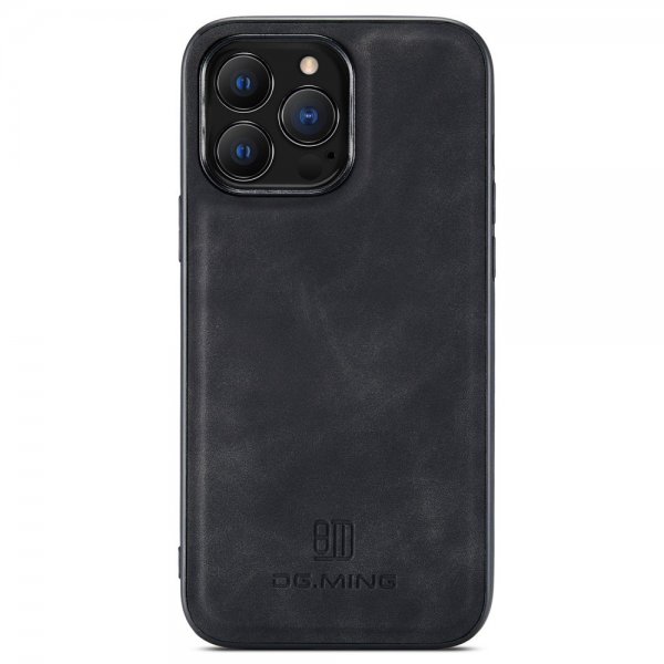 Dg.Ming iPhone 15 Pro Max kuori M1 Series irrotettavalla korttipidikkeellä Musta