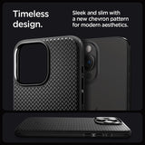 Spigen iPhone 15 Pro Max Kuori Mag Armor MagFit Matta Musta