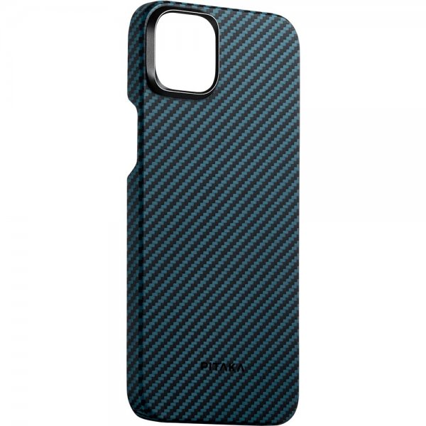 Pitaka iPhone 15 Pro Max Kuori MagEZ Case 4 Musta/Sininen Twill
