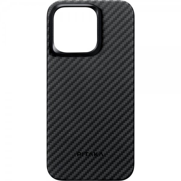 Pitaka iPhone 15 Pro Max Kuori MagEZ Case 4 Black/Grey Twill