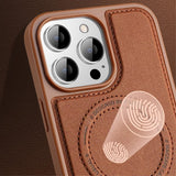 X-Level iPhone 15 Pro Max Kuori MagSafe Denim Jacket Vihreä
