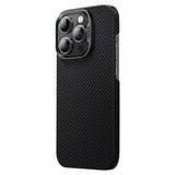 Benks iPhone 15 Pro Max Kuori MagSafe Kevlar Musta