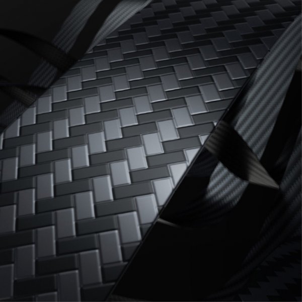 Benks iPhone 15 Pro Max Kuori MagSafe Kevlar Musta