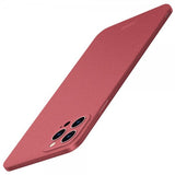 Mofi iPhone 15 Pro Max -suojakuori Matte Shield, punainen