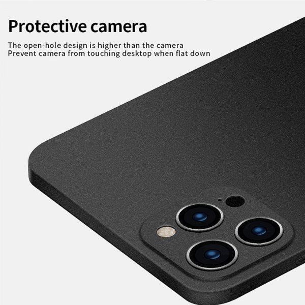 Mofi iPhone 15 Pro Max -suojakuori Matte Shield, punainen