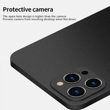 Mofi iPhone 15 Pro Max -suojakuori Matte Shield, punainen