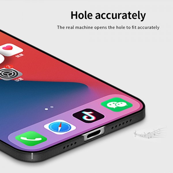 Mofi iPhone 15 Pro Max -suojakuori Matte Shield, punainen