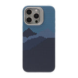 iPhone 15 Pro Max Kuori Taittuva Jalusta MagSafe Sininen
