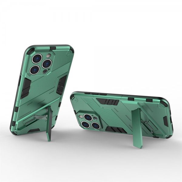 iPhone 15 Pro Max Kuori jalustalla Vihreä