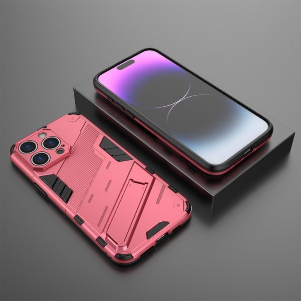 iPhone 15 Pro Max Kuori jalustalla Magenta