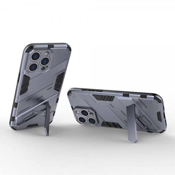 iPhone 15 Pro Max Kuori jalustalla, tummansininen