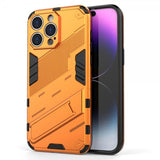 iPhone 15 Pro Max Kuori jalustalla Oranssi