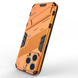 iPhone 15 Pro Max Kuori jalustalla Oranssi